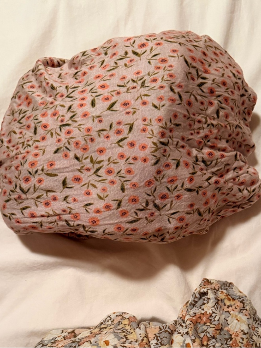 solly baby Pink Floral Swaddle